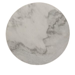 TAPA REDONDA MÁRMOL BORDE DORADO