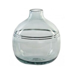 JARRÓN CRISTAL VERDE