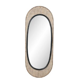 ESPEJO DE METAL MALEE 110X43CM