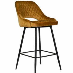 TABURETE GHOST MOSTAZA