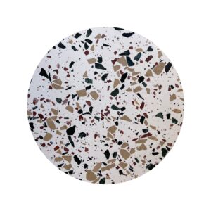 TAPA DE TERRAZO BLANCO